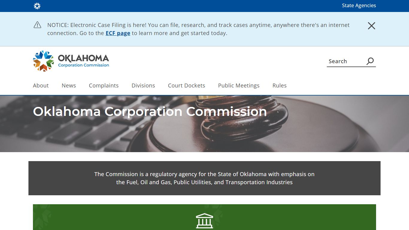 Oklahoma Corporation Commission